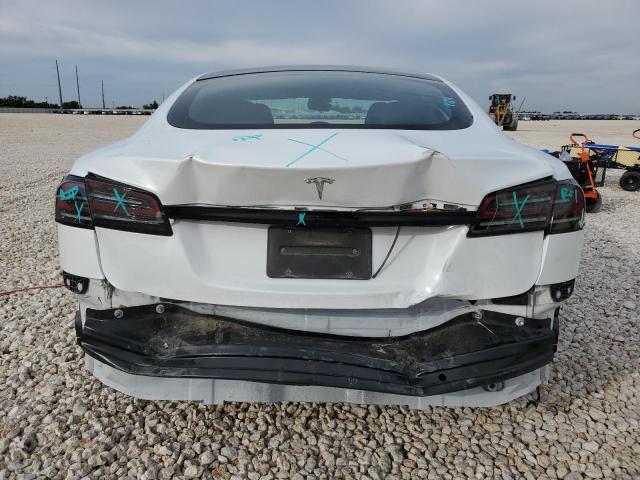 5YJSA1E52NF476517 - 2022 TESLA MODEL S Սպիտակ լուսանկար 6