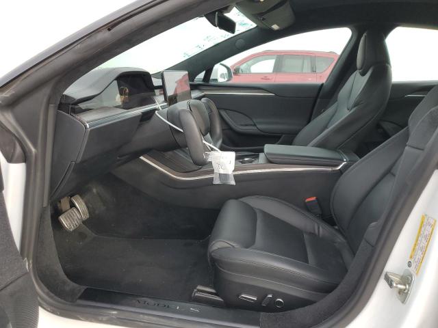 5YJSA1E52NF476517 - 2022 TESLA MODEL S Սպիտակ լուսանկար 7