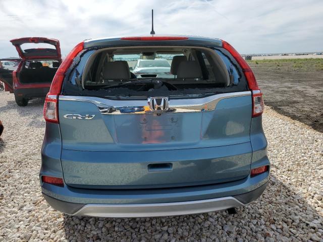 2HKRM3H51GH504440 - 2016 HONDA CR-V EX BLUE photo 6