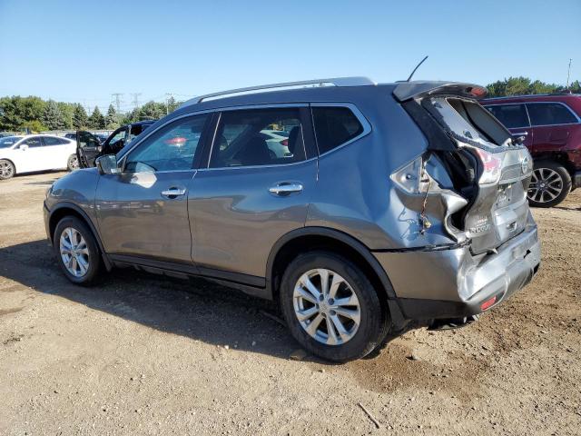 KNMAT2MT2FP519921 - 2015 NISSAN ROGUE S GRAY photo 2