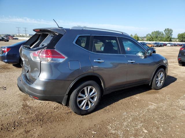 KNMAT2MT2FP519921 - 2015 NISSAN ROGUE S GRAY photo 3