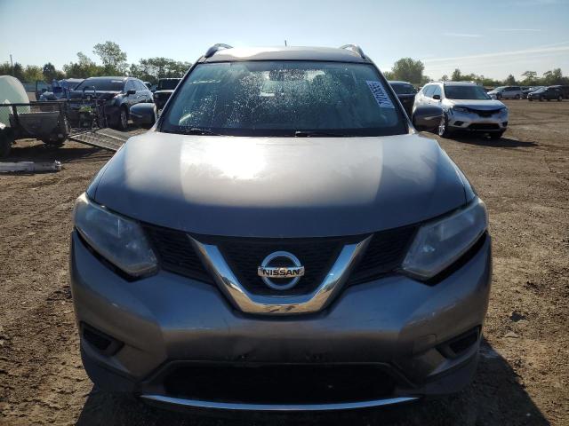 KNMAT2MT2FP519921 - 2015 NISSAN ROGUE S GRAY photo 5