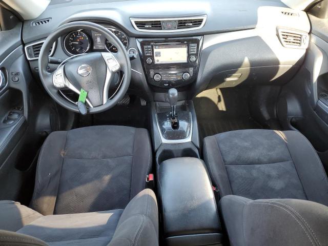 KNMAT2MT2FP519921 - 2015 NISSAN ROGUE S GRAY photo 8