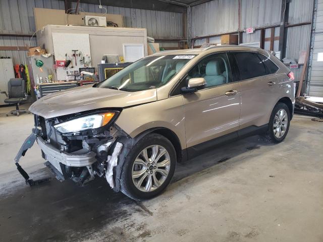 2FMPK4K95LBB37087 - 2020 FORD EDGE TITANIUM TAN photo 1