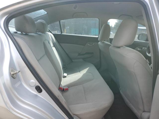 2HGFB2F22CH515706 - 2012 HONDA CIVIC DX SILVER photo 10