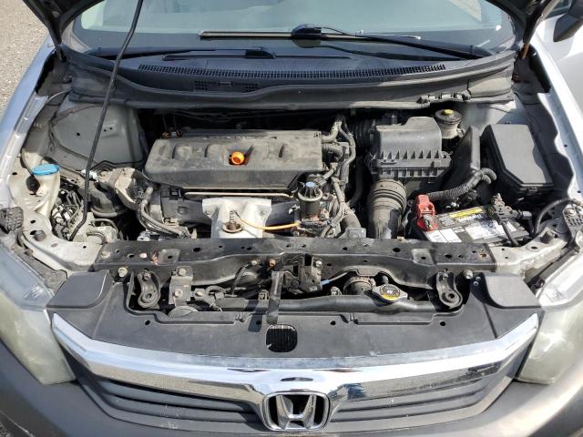 2HGFB2F22CH515706 - 2012 HONDA CIVIC DX SILVER photo 11