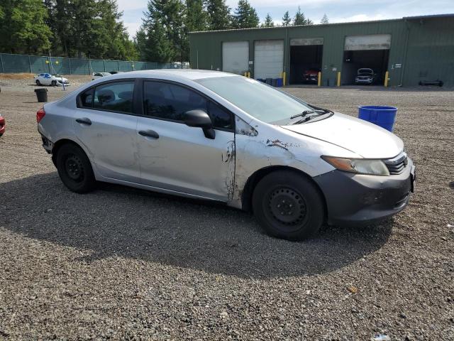 2HGFB2F22CH515706 - 2012 HONDA CIVIC DX SILVER photo 4