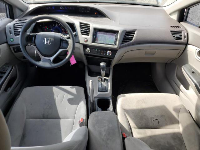 2HGFB2F22CH515706 - 2012 HONDA CIVIC DX SILVER photo 8