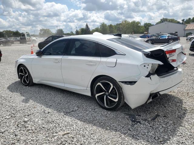 1HGCV1F37NA113498 - 2022 HONDA ACCORD SPORT WHITE photo 2