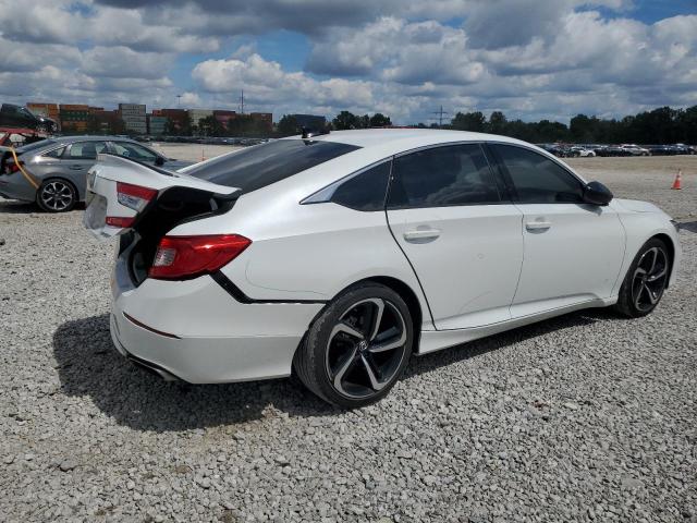 1HGCV1F37NA113498 - 2022 HONDA ACCORD SPORT WHITE photo 3