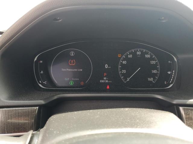 1HGCV1F37NA113498 - 2022 HONDA ACCORD SPORT WHITE photo 9