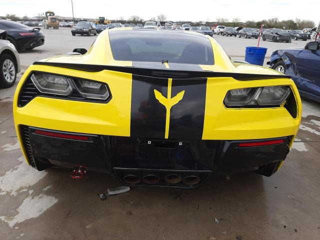 1G1YS2D61H5603859 - 2017 CHEVROLET CORVETTE Z06 2LZ YELLOW photo 6