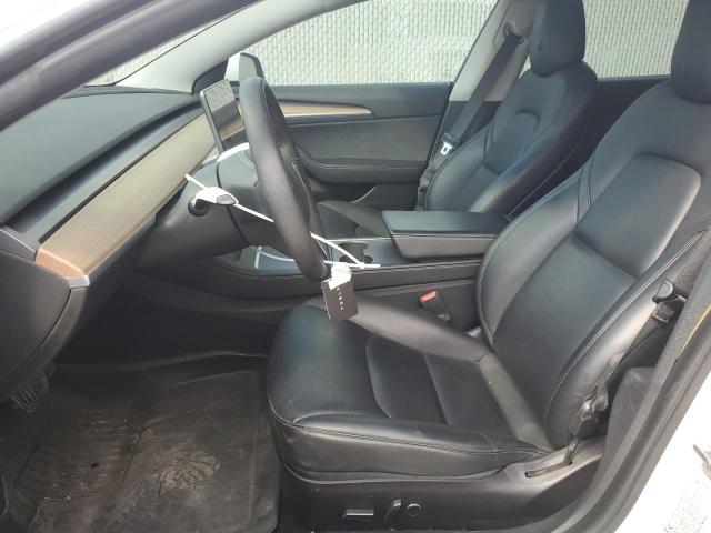 5YJ3E1EA7MF976614 - 2021 TESLA MODEL 3 WHITE photo 7
