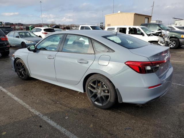 2HGFE2F57NH580085 - 2022 HONDA CIVIC SPORT Blau Foto 2