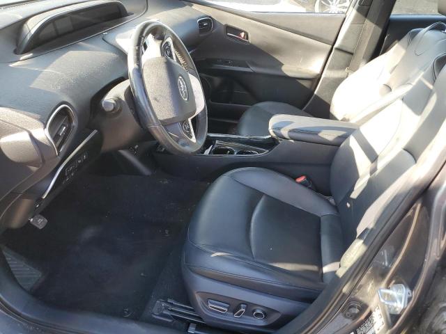 JTDKARFP5H3063247 - 2017 TOYOTA PRIUS PRIM CHARCOAL photo 7