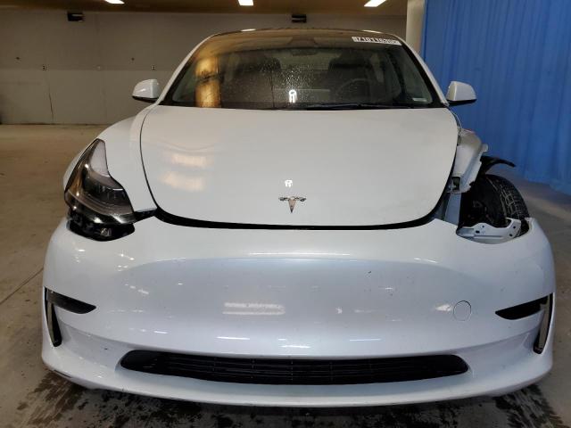 5YJ3E1EA1PF448801 - 2023 TESLA MODEL 3 WHITE photo 5