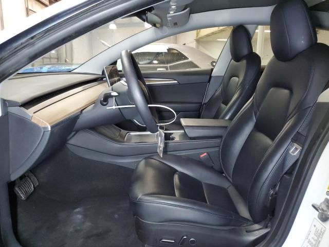 5YJ3E1EA1PF448801 - 2023 TESLA MODEL 3 WHITE photo 7