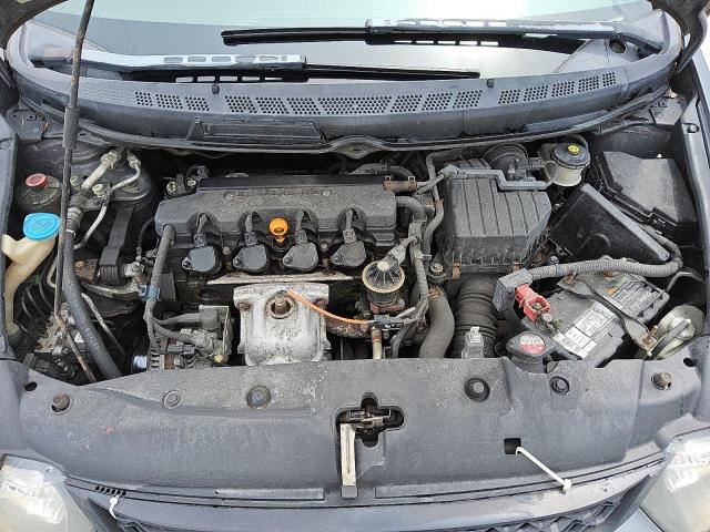 2HGFG1B68AH534133 - 2010 HONDA CIVIC LX GRAY photo 11