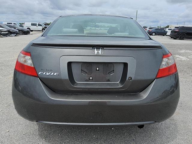 2HGFG1B68AH534133 - 2010 HONDA CIVIC LX GRAY photo 6