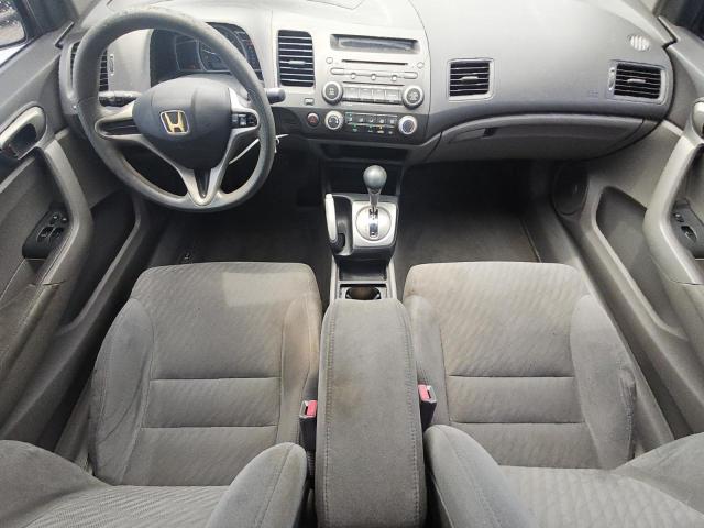 2HGFG1B68AH534133 - 2010 HONDA CIVIC LX GRAY photo 8