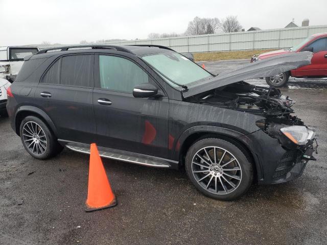 4JGFB5KB1MA407157 - 2021 MERCEDES-BENZ GLE 450 4MATIC BLACK photo 4