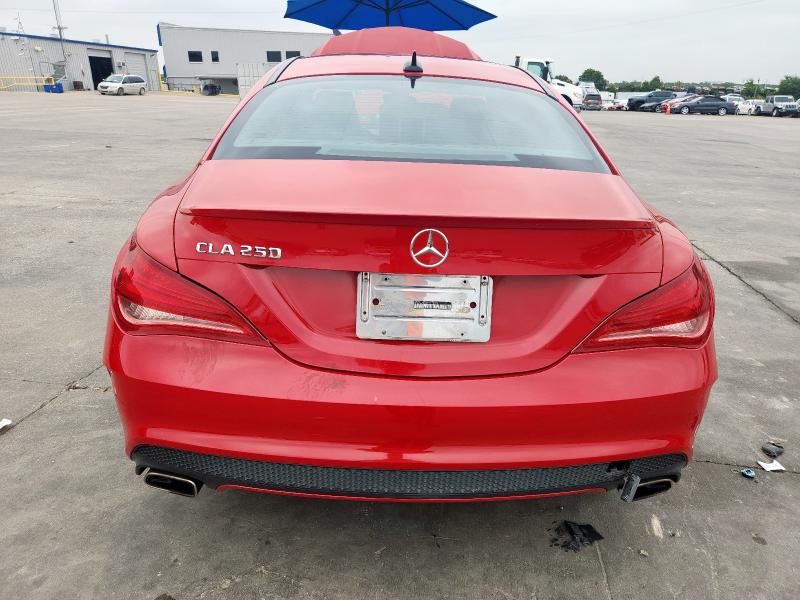 WDDSJ4EB8EN114352 - 2014 MERCEDES-BENZ CLA 250 RED photo 6