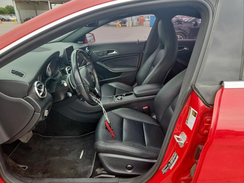WDDSJ4EB8EN114352 - 2014 MERCEDES-BENZ CLA 250 RED photo 7