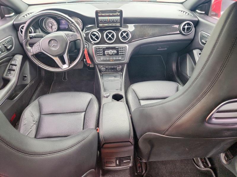 WDDSJ4EB8EN114352 - 2014 MERCEDES-BENZ CLA 250 RED photo 8