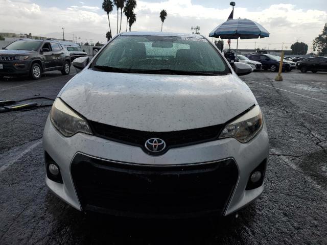 2T1BURHE1FC463748 - 2015 TOYOTA COROLLA L SILVER photo 5