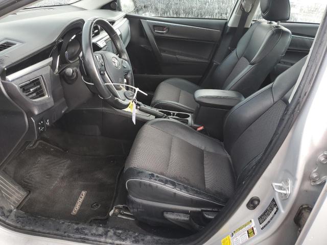 2T1BURHE1FC463748 - 2015 TOYOTA COROLLA L SILVER photo 7