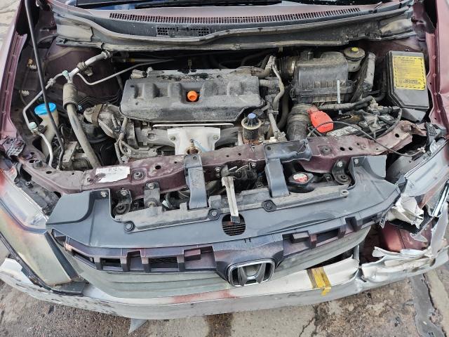 2HGFB2F53CH584284 - 2012 HONDA CIVIC LX Շագանակագույն լուսանկար 11