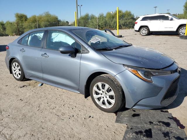 5YFEPMAE2MP218472 - 2021 TOYOTA COROLLA LE BLUE photo 4