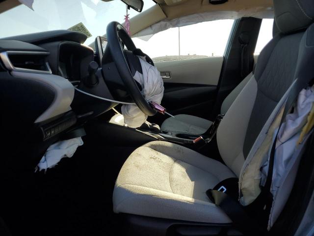 5YFEPMAE2MP218472 - 2021 TOYOTA COROLLA LE BLUE photo 7