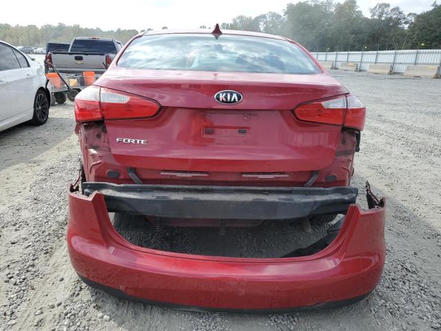 KNAFK4A66G5564342 - 2016 KIA FORTE LX RED photo 6