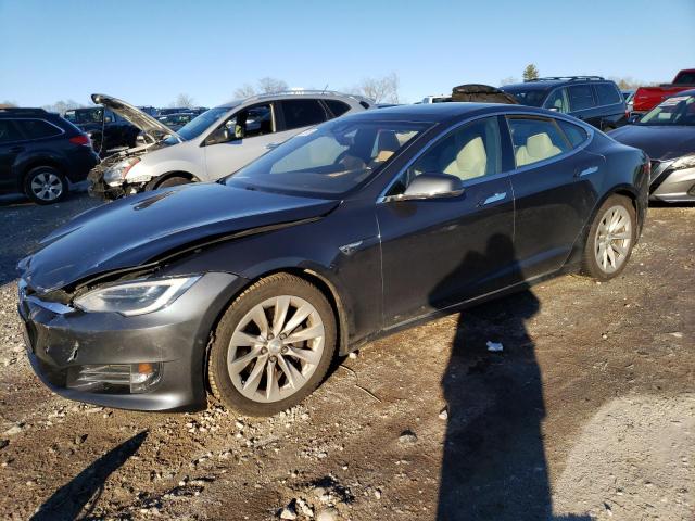 5YJSA1E22GF148023 - 2016 TESLA MODEL S Մոխրագույն լուսանկար 1