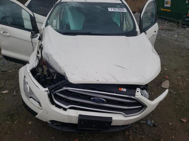 MAJ3S2GE1LC336169 - 2020 FORD ECOSPORT SE WHITE photo 12