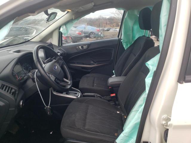MAJ3S2GE1LC336169 - 2020 FORD ECOSPORT SE WHITE photo 7