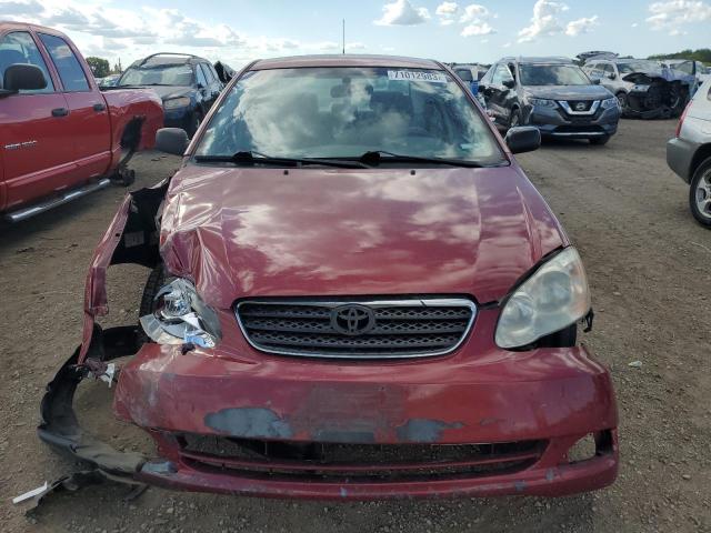 1NXBR32E88Z042862 - 2008 TOYOTA COROLLA CE RED photo 5