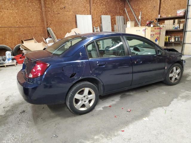 1G8AL55F57Z174717 - 2007 SATURN ION LEVEL 3 BLUE photo 3