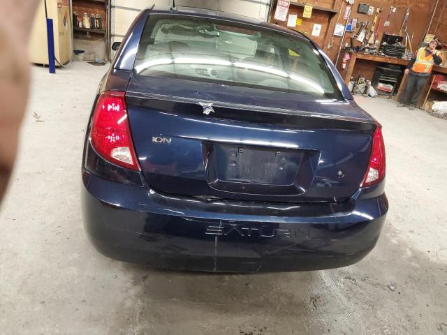 1G8AL55F57Z174717 - 2007 SATURN ION LEVEL 3 BLUE photo 6