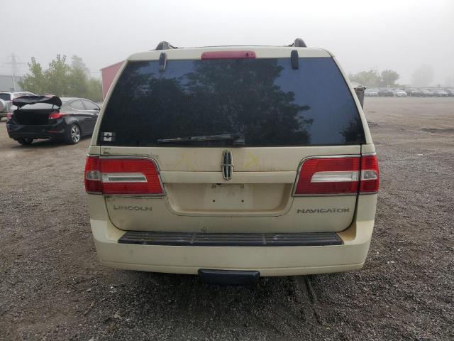 5LMFU28518LJ20807 - 2008 LINCOLN NAVIGATOR CREAM photo 6