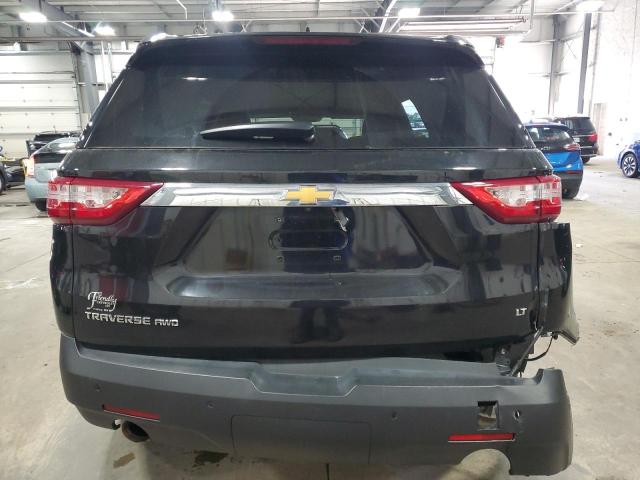 1GNEVGKW8JJ213654 - 2018 CHEVROLET TRAVERSE LT BLACK photo 6