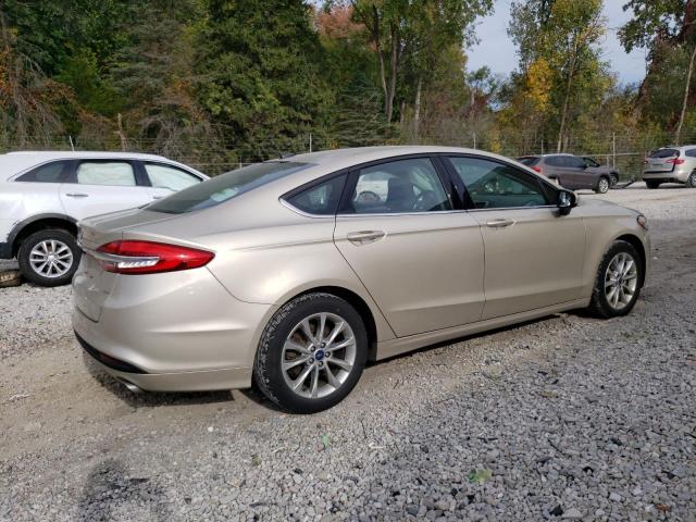 3FA6P0H71HR265468 - 2017 FORD FUSION SE GOLD photo 3