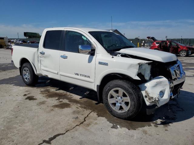1N6BA0EC8FN509772 - 2015 NISSAN TITAN S WHITE photo 4