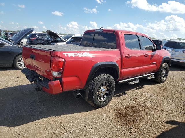 3TMCZ5AN7HM080562 - 2017 TOYOTA TACOMA DOUBLE CAB Қызыл фото 3