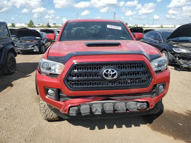 3TMCZ5AN7HM080562 - 2017 TOYOTA TACOMA DOUBLE CAB Қызыл фото 5