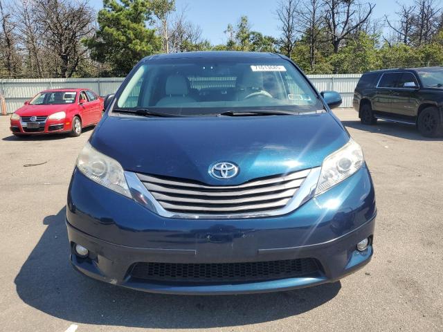5TDDK3DC4BS006885 - 2011 TOYOTA SIENNA XLE 青色 照片 5