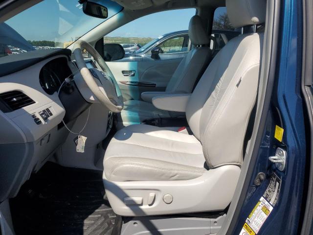 5TDDK3DC4BS006885 - 2011 TOYOTA SIENNA XLE 青色 照片 7