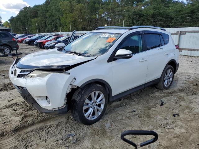 2T3YFREV9DW068857 - 2013 TOYOTA RAV4 LIMITED WHITE photo 1