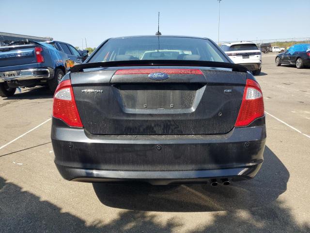 3FAHP0HA7AR181262 - 2010 FORD FUSION SE BLACK photo 6